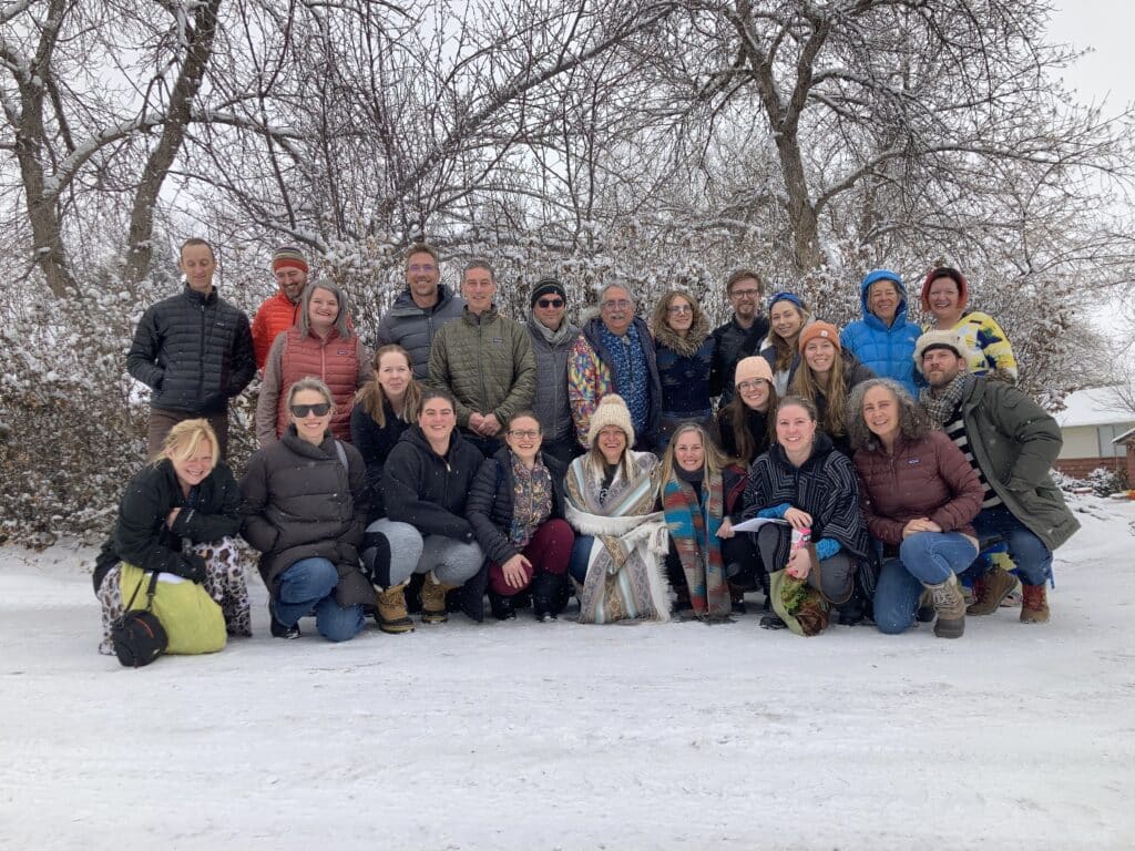 image of full group of november training participants