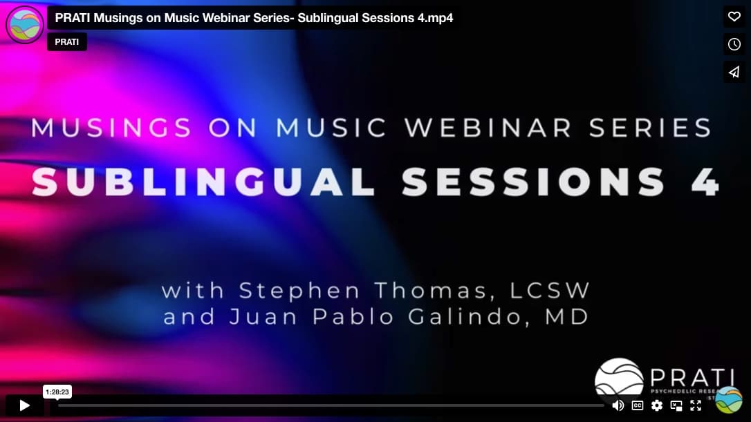Musings on Music: Sublingual Sessions 4