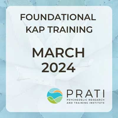 Ketamine and Psychedelic Medicine Training: March 28 – 31, 2024