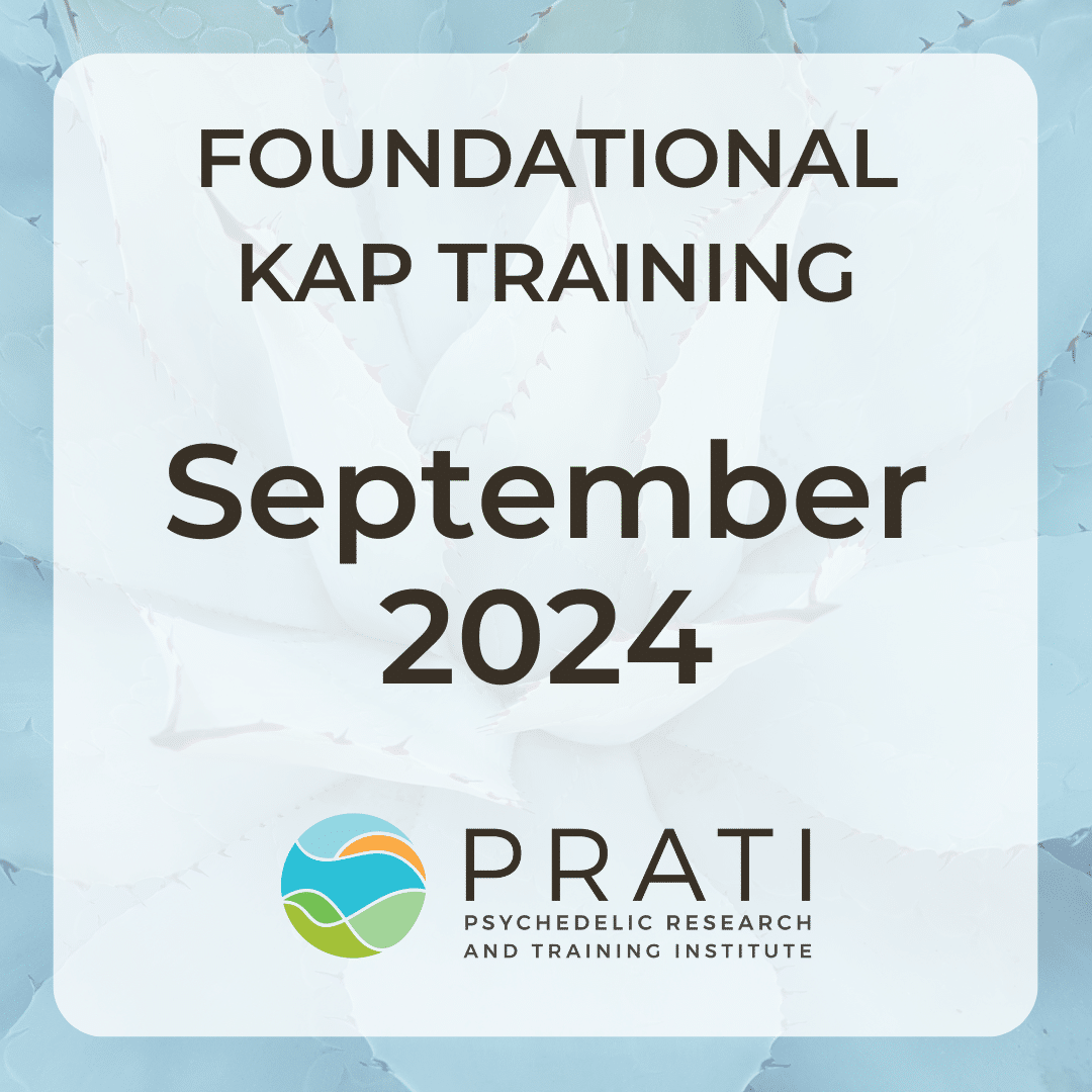 Ketamine and Psychedelic Medicine Training: September 12 – 15, 2024
